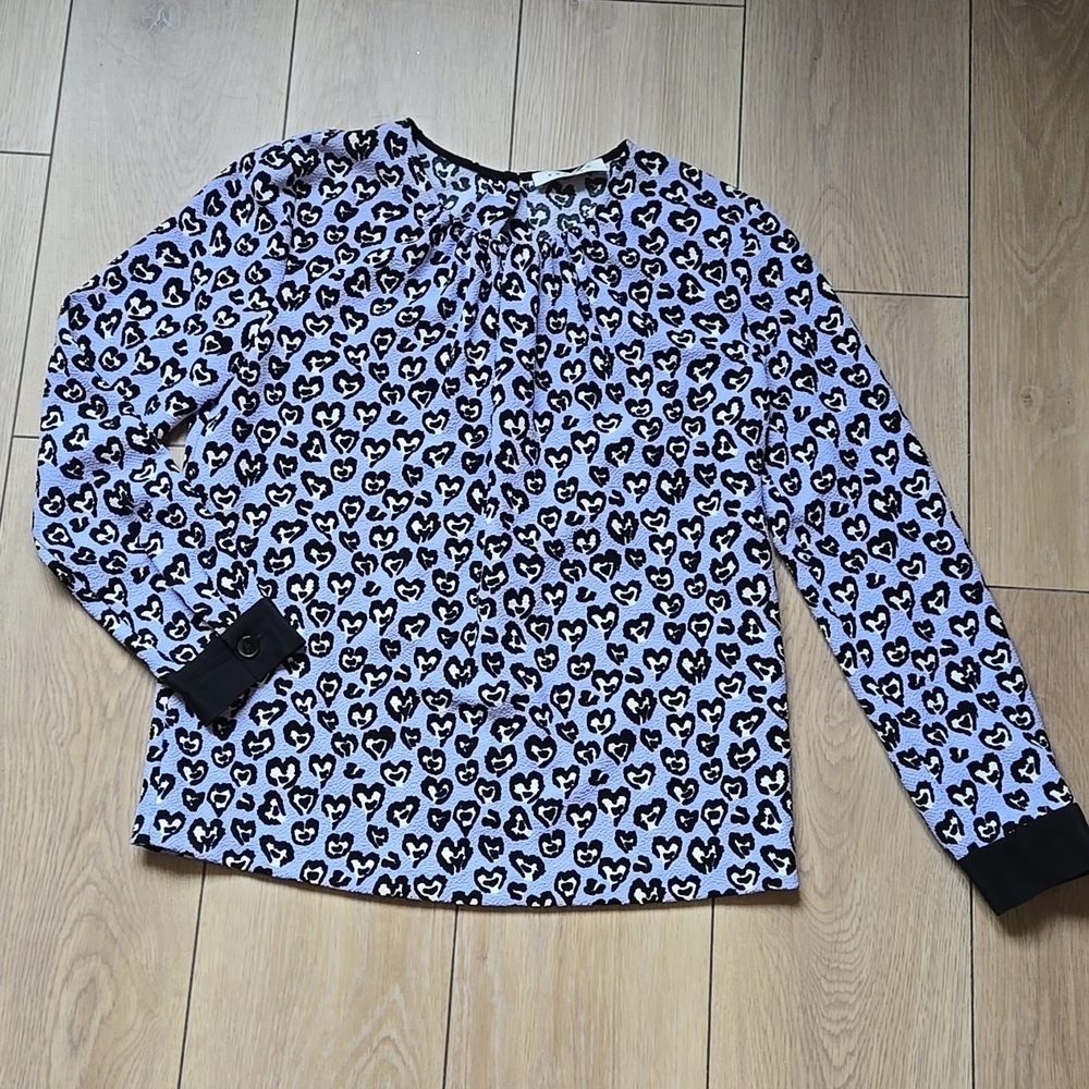 SANDRO PARIS Long Sleeve Blouse size 1 (S)